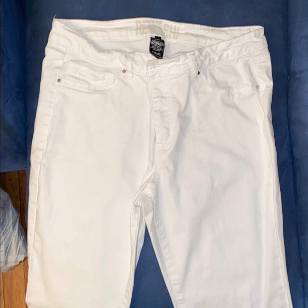 White jeans